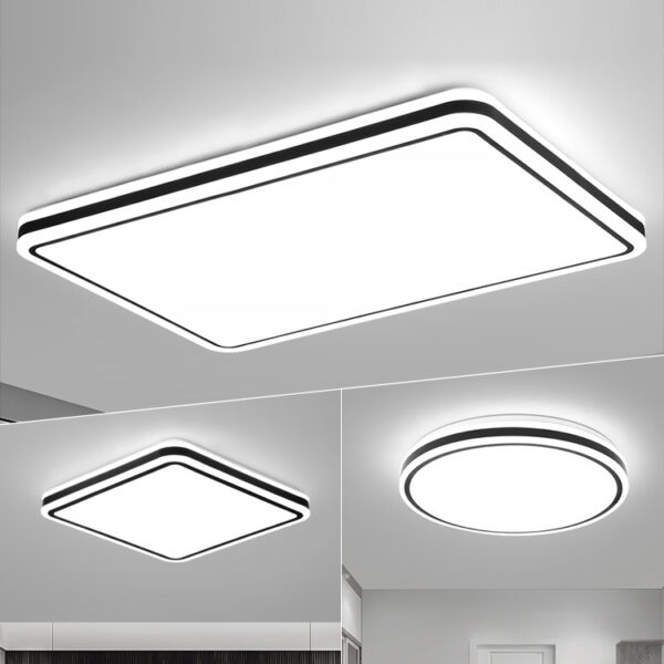 white ceiling light size