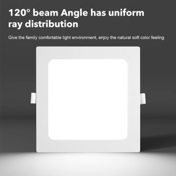 Lightinn Ultra Thin LED Panel Light LYF Beam Angle