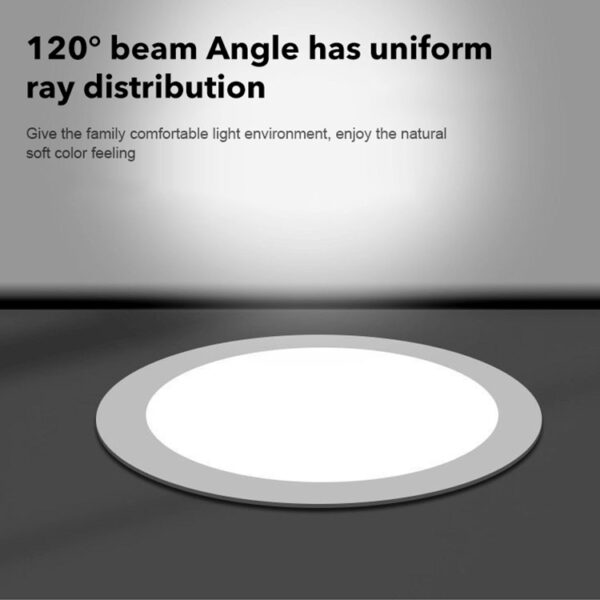 Lightinn Ultra Thin Panel Light LYR Beam Angle