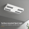 ceiling grille light led suface mount